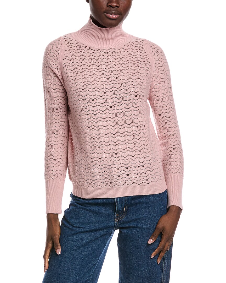 

Мужской свитер из шерсти и кашемира Malo Cashmere, розовый