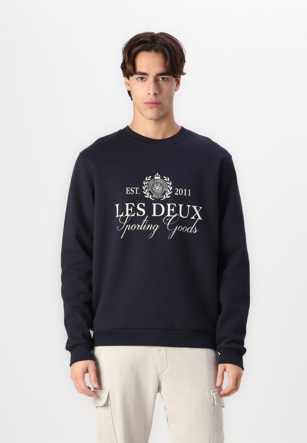 

Толстовка CREST Les Deux, темно-синий