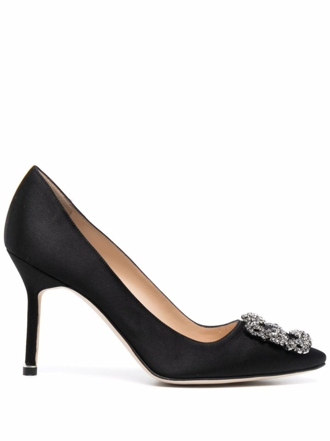 Manolo Blahnik туфли-лодочки Hangisi с заостренным носком, черный