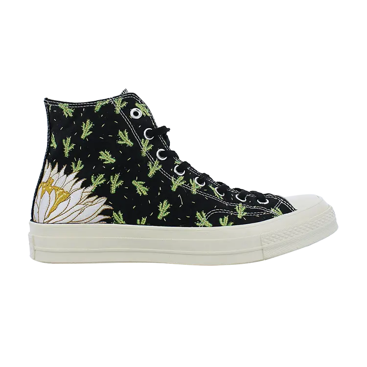 

Кроссовки Converse Chuck 70 Prep Embroidery High 'Cactus', черный