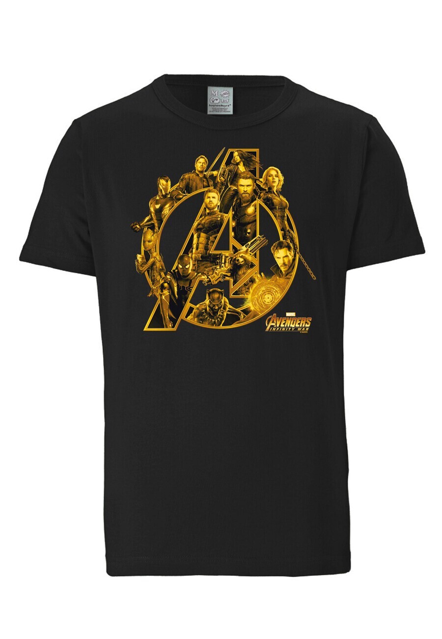 

Футболка Logoshirt AVENGERS INFINITY WAR, черный