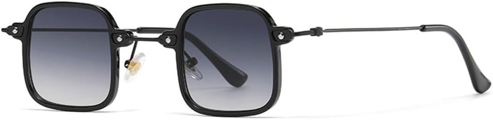 

Модные солнцезащитные очки для женщин с прозрачными градиентными линзами и защитой от УФ-излучения UV400; для мужчин в стиле панк с заклепками и модным леопардовым принтом KTUCN, Black Gradientgrey