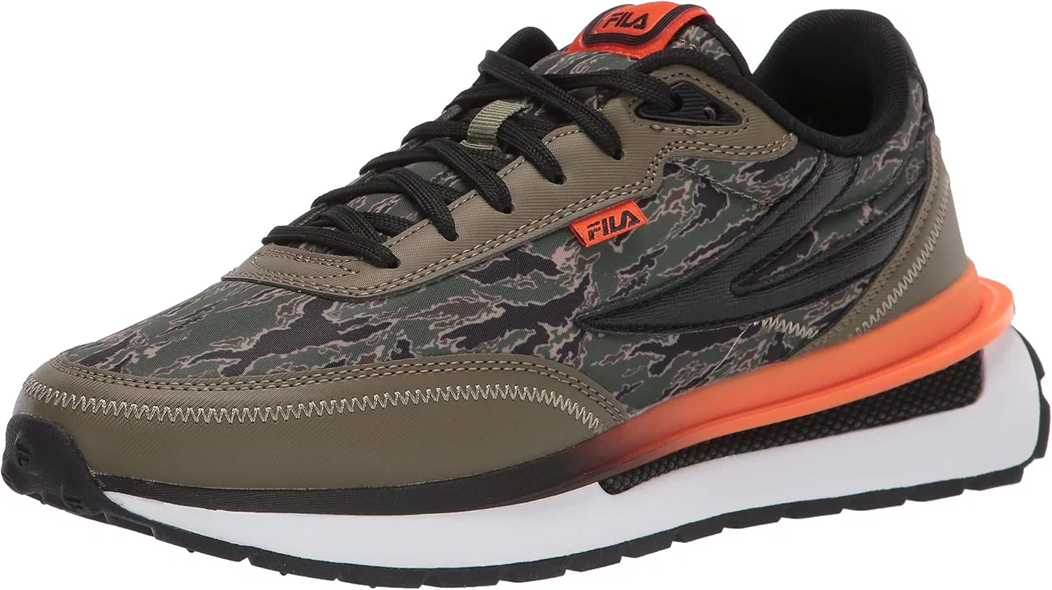 Мужские кроссовки FILA Renno, Camo Chives Red Orange