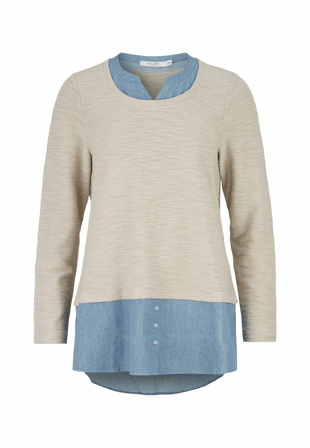 

Туника WITH DETAILS Cellbes Of Sweden, цвет light beige
