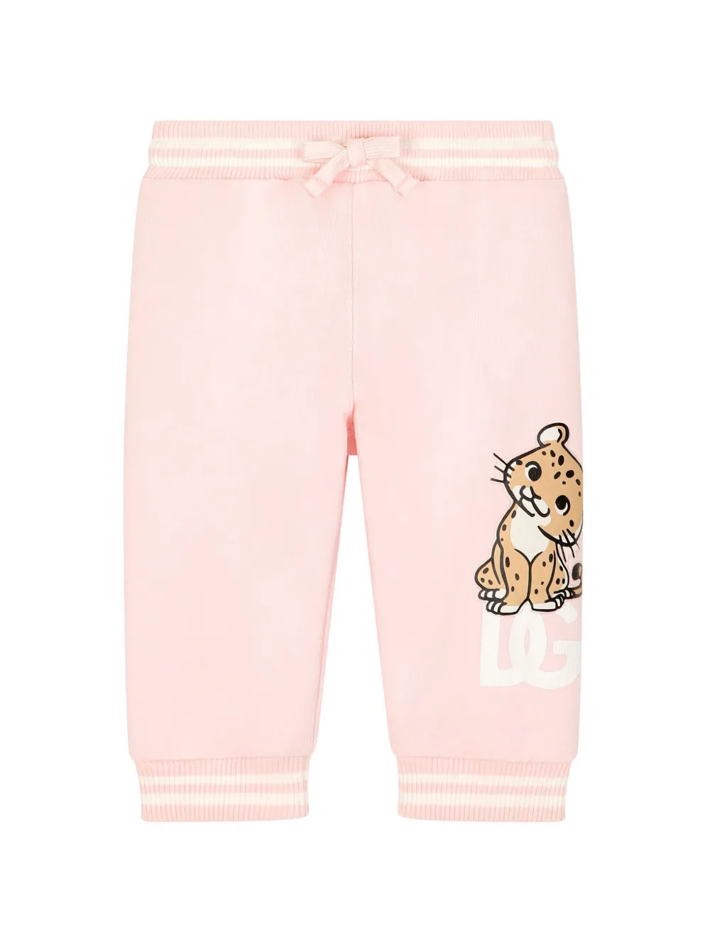 

Спортивные брюки с логотипом Dolce & Gabbana Kids, розовый