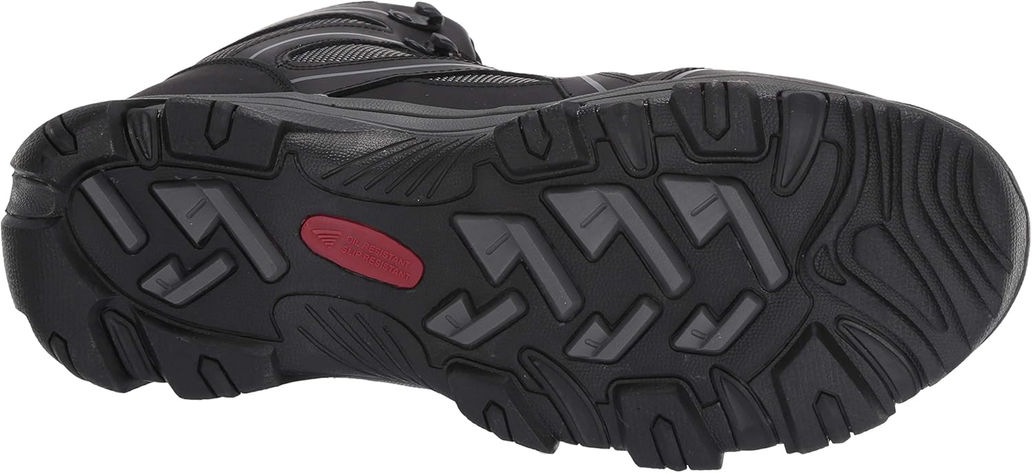 Мужские рабочие ботинки FSI FOOTWEAR SPECIALTIES INTERNATIONAL 7711 Crosscut высотой 15 см со стальным носком, устойчивые к проколам Avenger Work Boots, черный — фото 4
