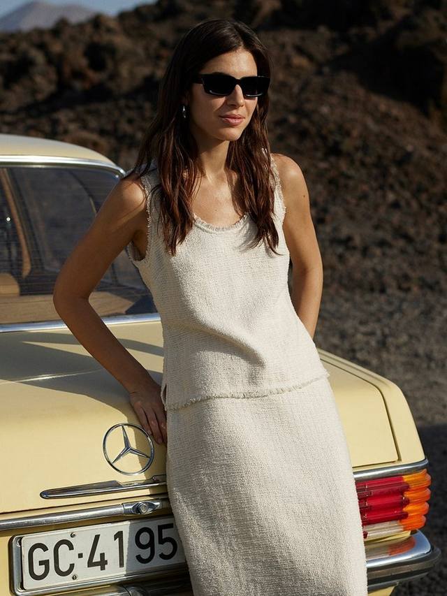 

Юбка-карандаш Lucie Boucle Whistles, Ivory