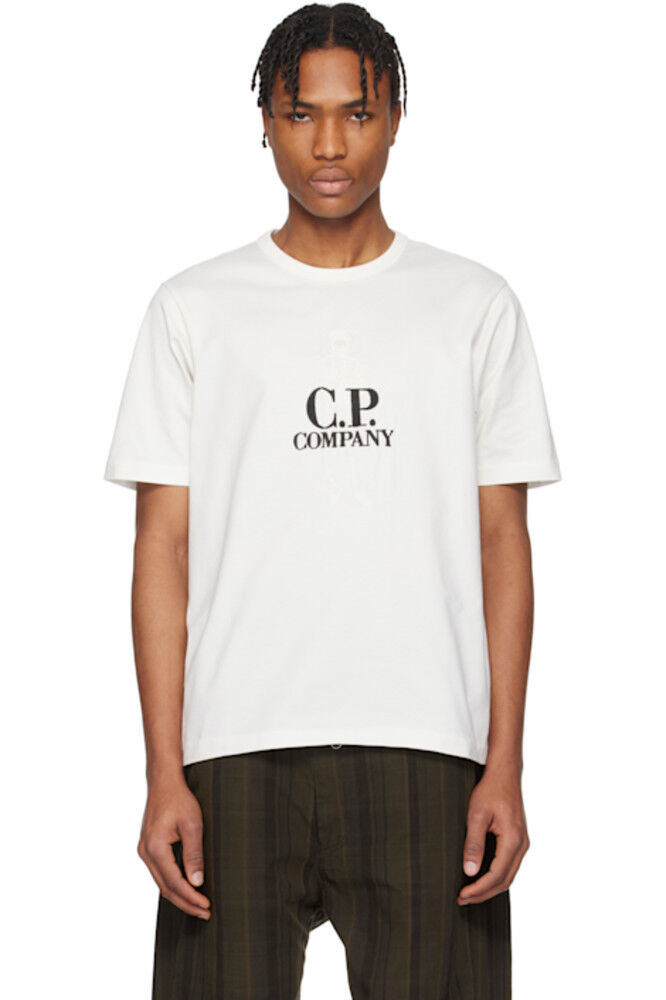 

Футболка Off-White 30/2 Mercerized Jersey Twisted British Sailor C.P. Company