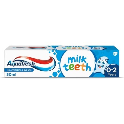 Детская зубная паста «Молочные зубы» 0-2 года 50мл, Aquafresh