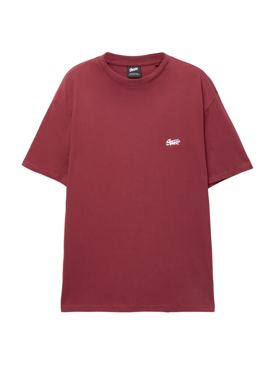

Рубашка Pull&Bear, бордовый