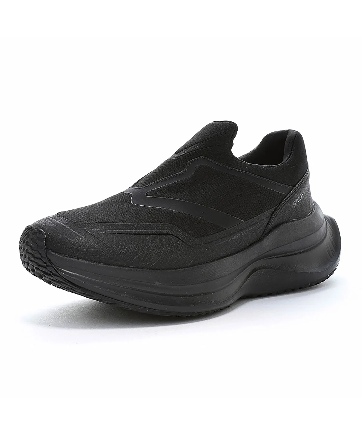 Мужские/женские кроссовки SNGY CUSHION MoonStar UV05 чёрные — фото 4