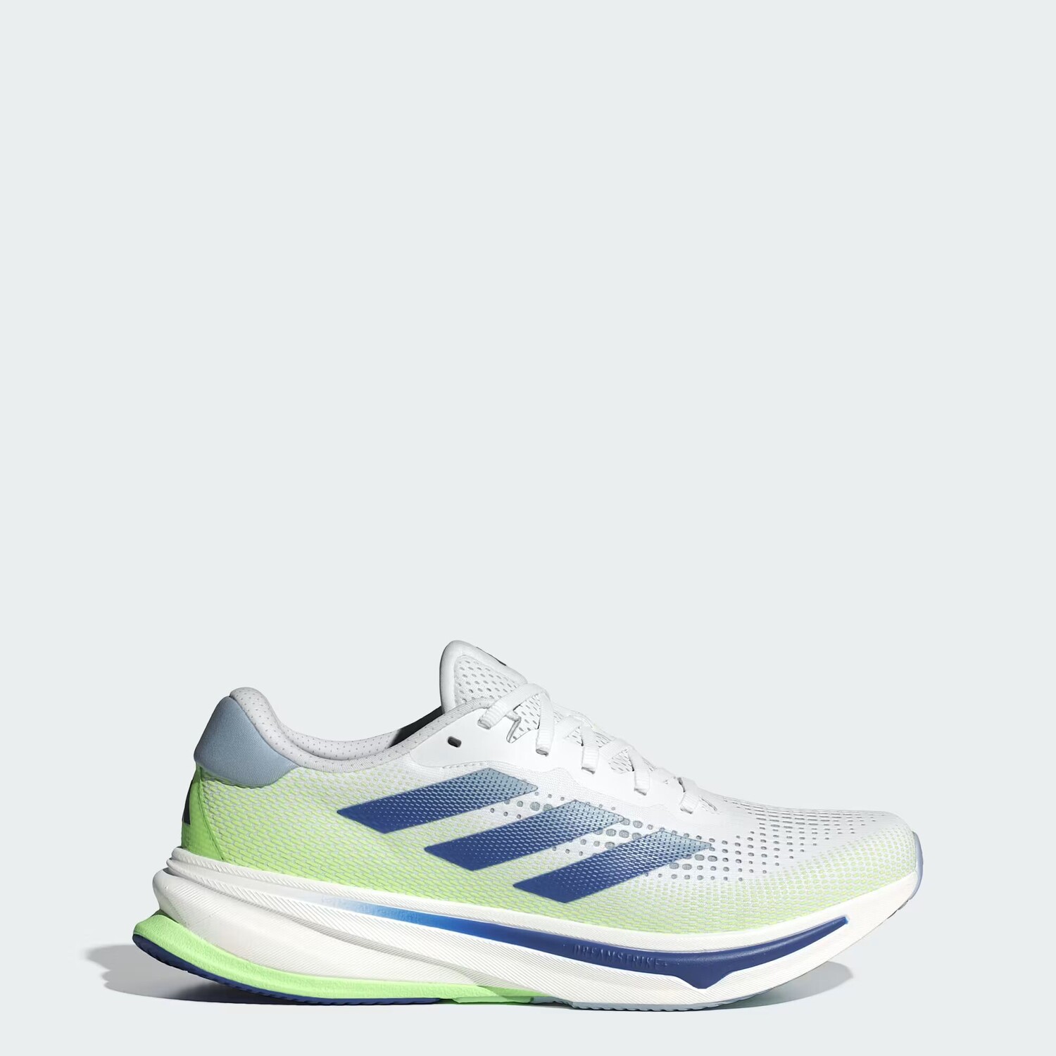 

Кроссовки с завышенной талией Supernova Adidas, цвет Cloud White/Wonder Blue/Green Spark