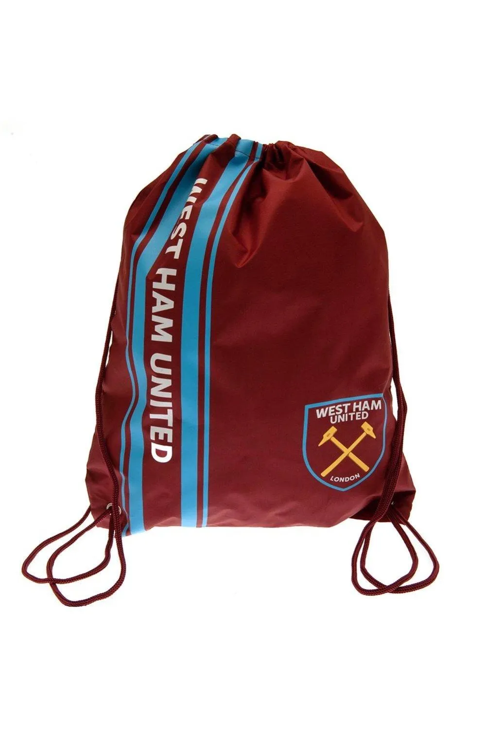 

Полосатая сумка на шнурке West Ham United FC, красный