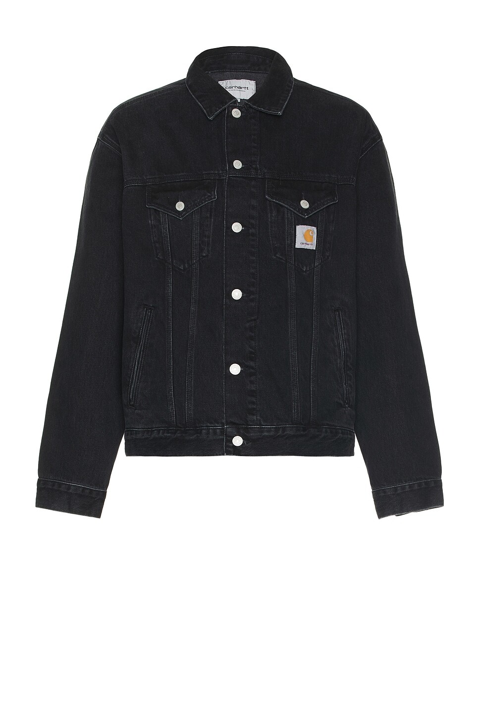 

Хелстон Куртка Carhartt Wip, цвет Black Stone Washed