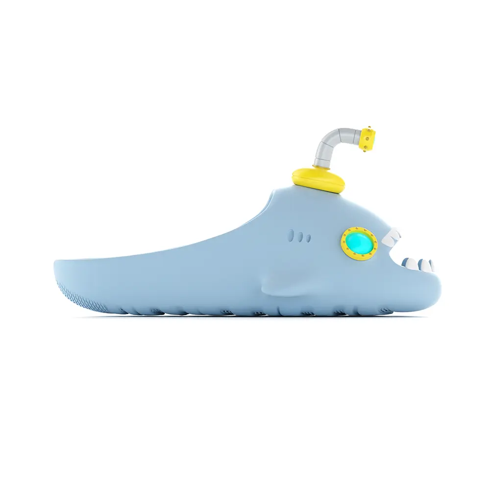 Sharkicks Подводные Тапочки-Горка Унисекс HelloSlippers, Черный — фото 2