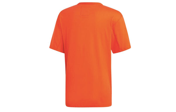 Футболка originals printing logo short sleeve yellow Adidas, желтый — фото 2