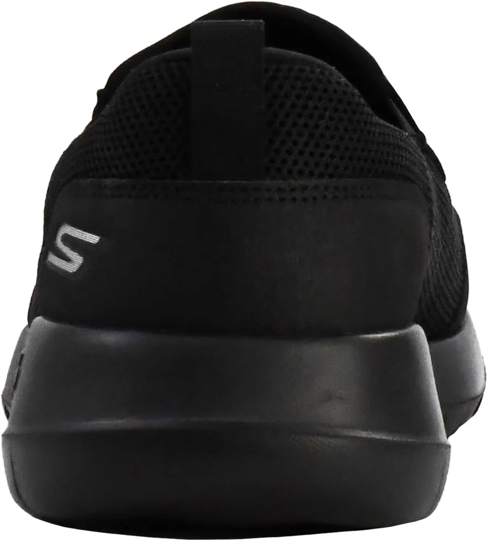 Мужские кроссовки Skechers Go Walk Max Clinched-Athletic Mesh Double Gore Slip On Shoe для ходьбы, Black — фото 3