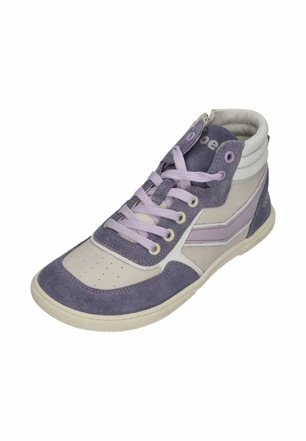 Кроссовки-ботинки barefoot danish high top trainers Koel, лавандовый — фото 2