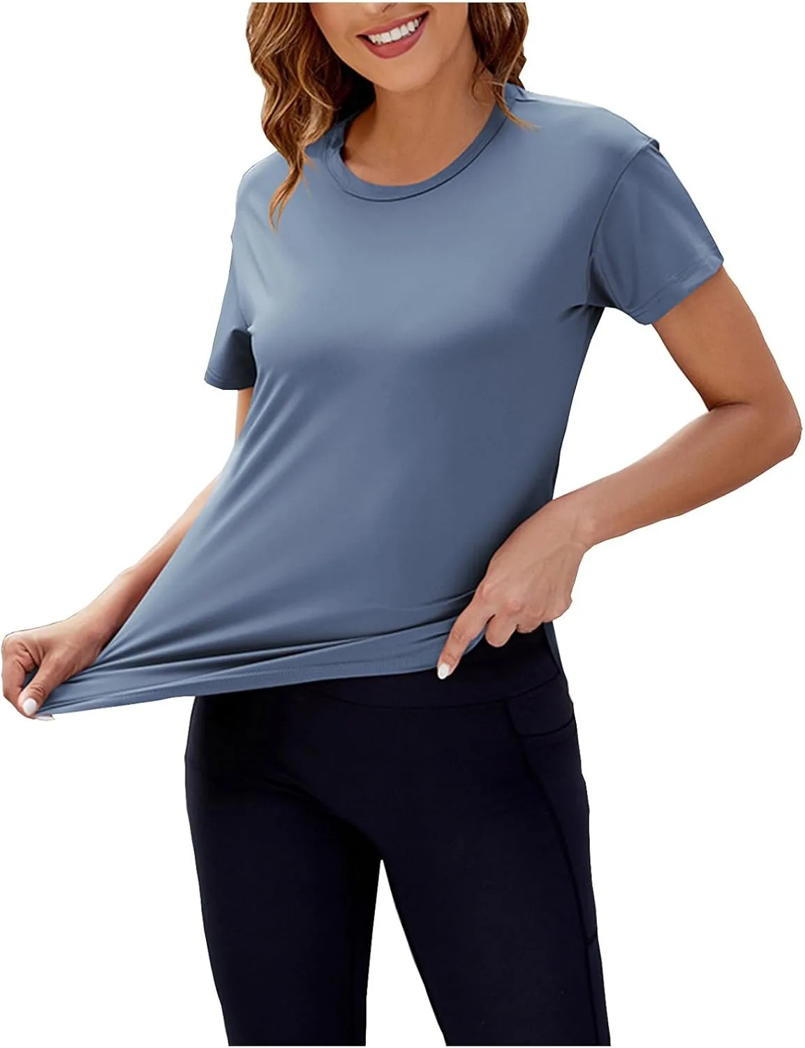 Футболка для тренировок женская, Loose Fit, Quick Dry
