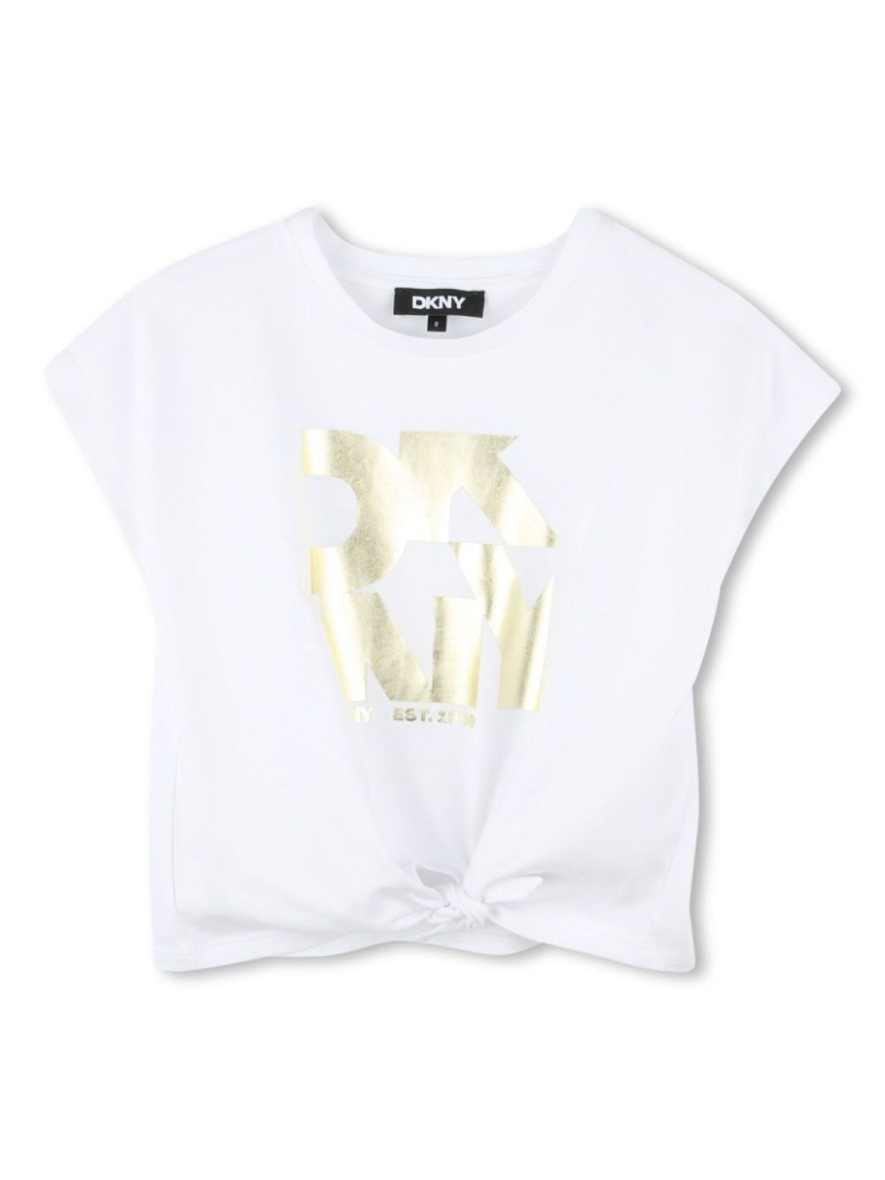

Dkny Kids футболка с логотипом, белый