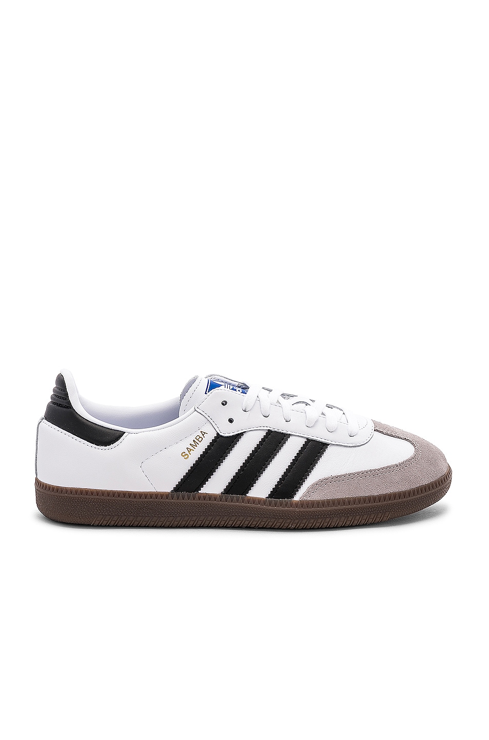 

Кроссовки женские Samba Adidas Originals, цвет White, Black, & Clear Granite