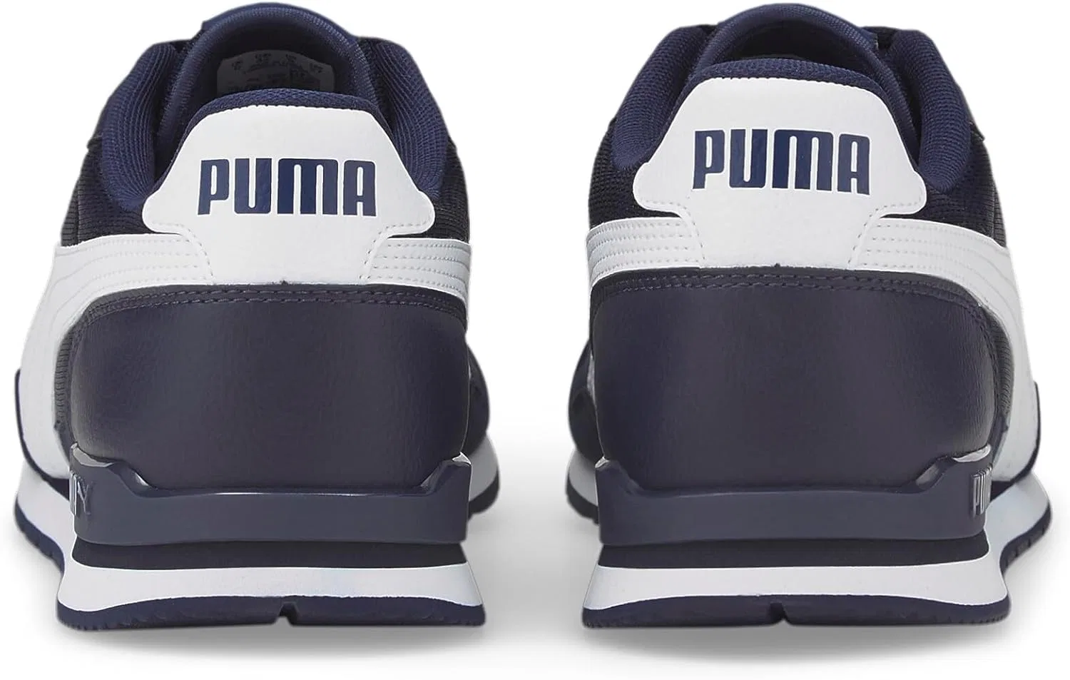 Кроссовки-лодочки St Runner V3 Mesh унисекс PUMA, Peacoat Puma White — фото 3