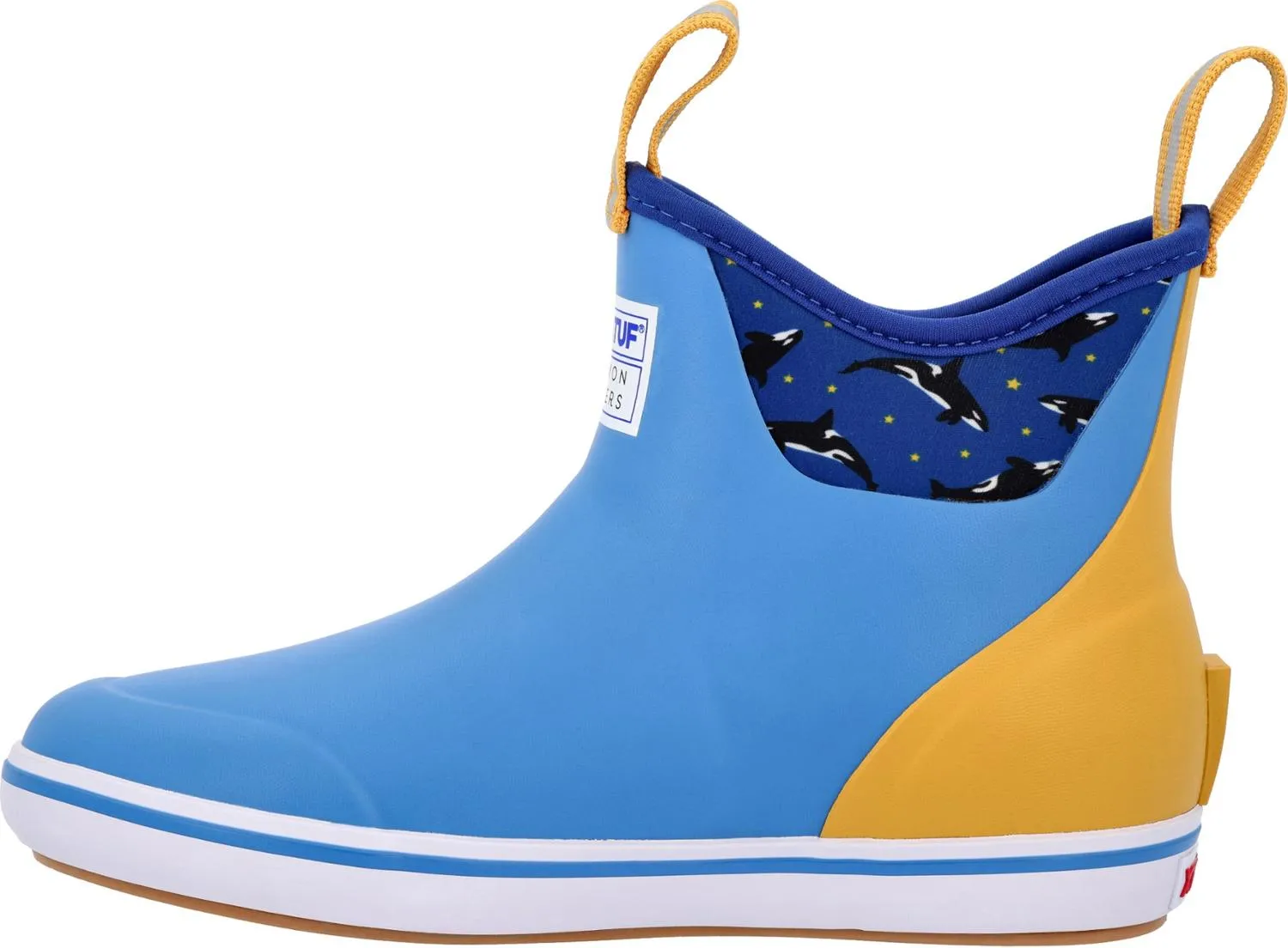 Ботинки на щиколотке Salmon Sisters 6 - женские XTRATUF, Light Blue/Gold — фото 2