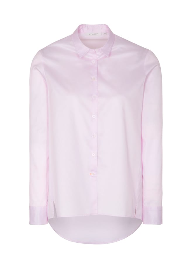 

Мягкая роскошная рубашка свободного покроя Eterna, красный