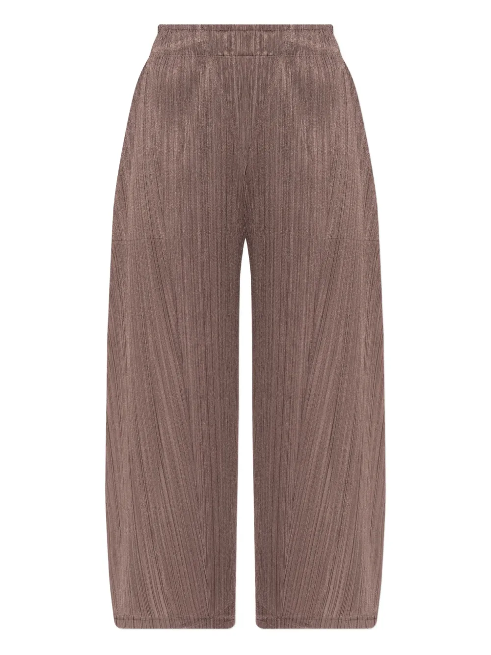 

Плиссированные брюки Pleats Please Issey Miyake, коричневый