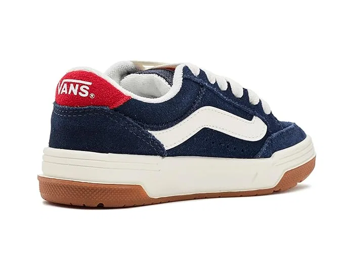 Кроссовки ретро Vans Kids Hylane, Navy/Red — фото 4