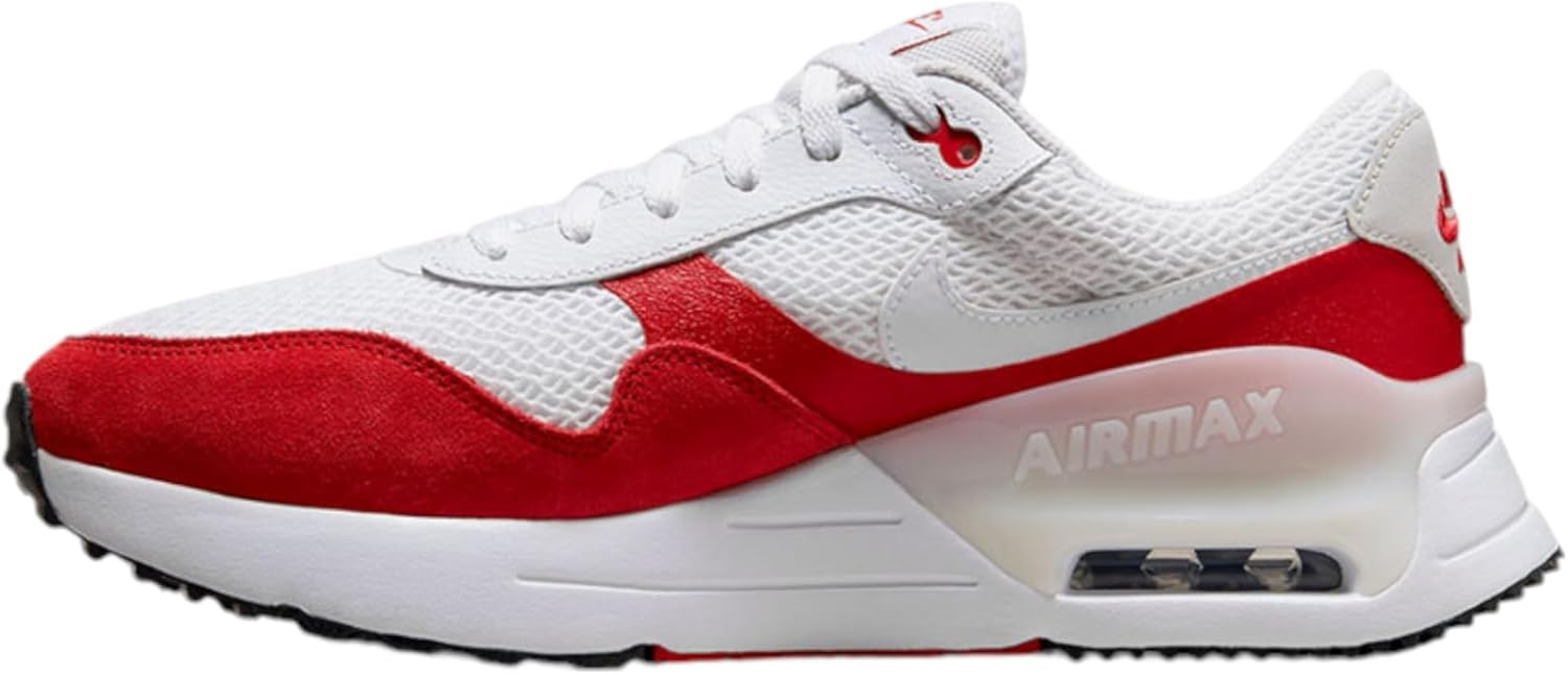 

Мужские гимнастические кроссовки Nike, White White University Red Photon Dust