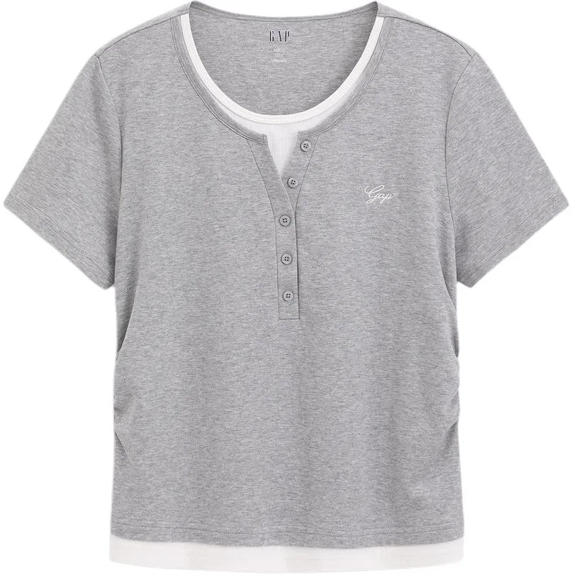 Футболка женская GAP Light Gray