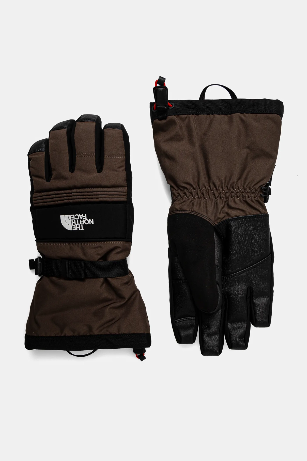 

Лыжные перчатки The North Face, коричневый