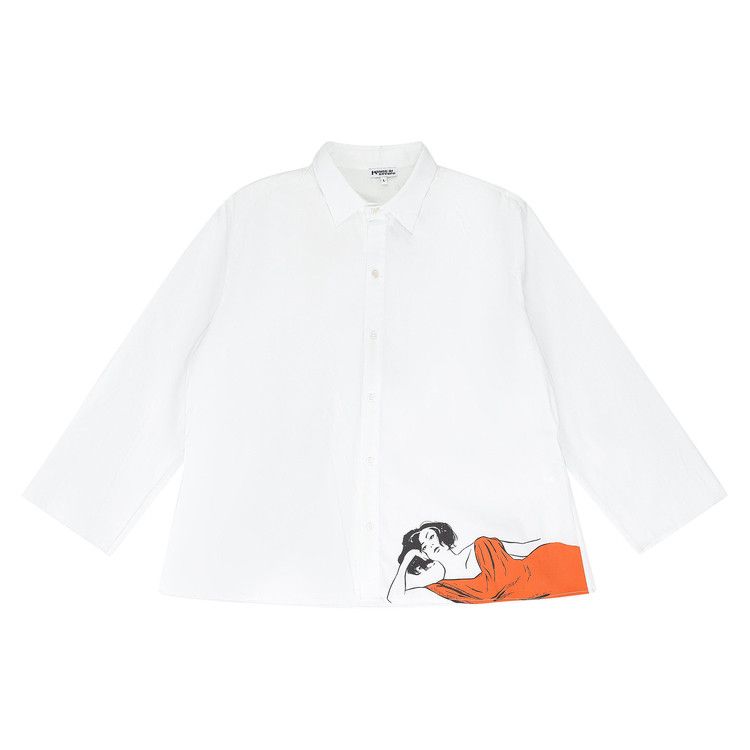 

Рубашка HOUSE OF ERRORS Poplin Button Down Shirt, White