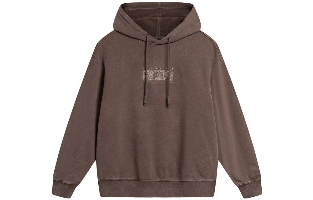 

ЛиНинг Китайская Культура Свитшот Мужской Молочный Кофе Коричневый, Молочный Кофе Умбра