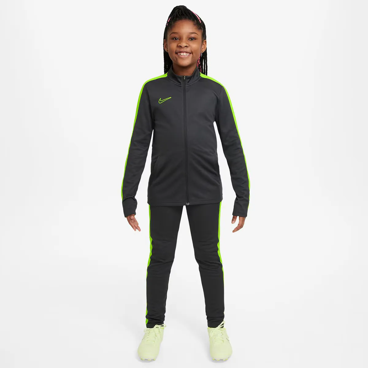 

Футбольный спортивный костюм для мальчиков Nike Dri-FIT Academy23, серый