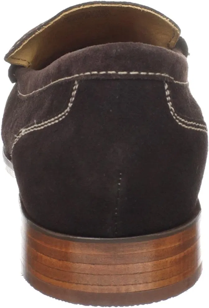 Лоферы с кисточкой Florsheim, коричневая замша — фото 3