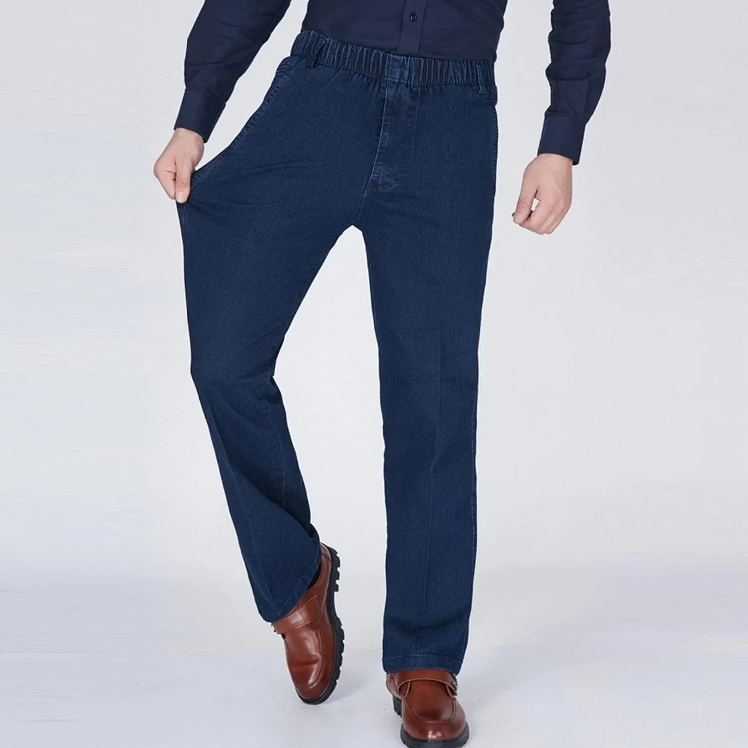 Джинсы скинни Navy Blue — фото 2