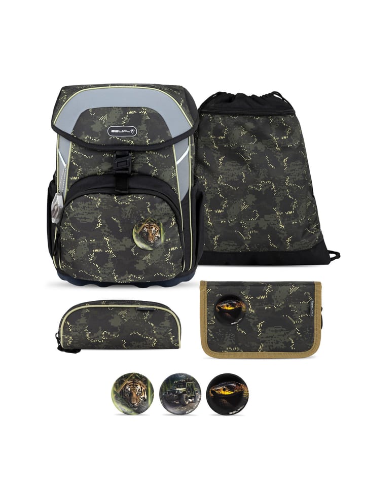 

Набор школьных сумок Maxi Night Hunter, 5 предметов Belmil