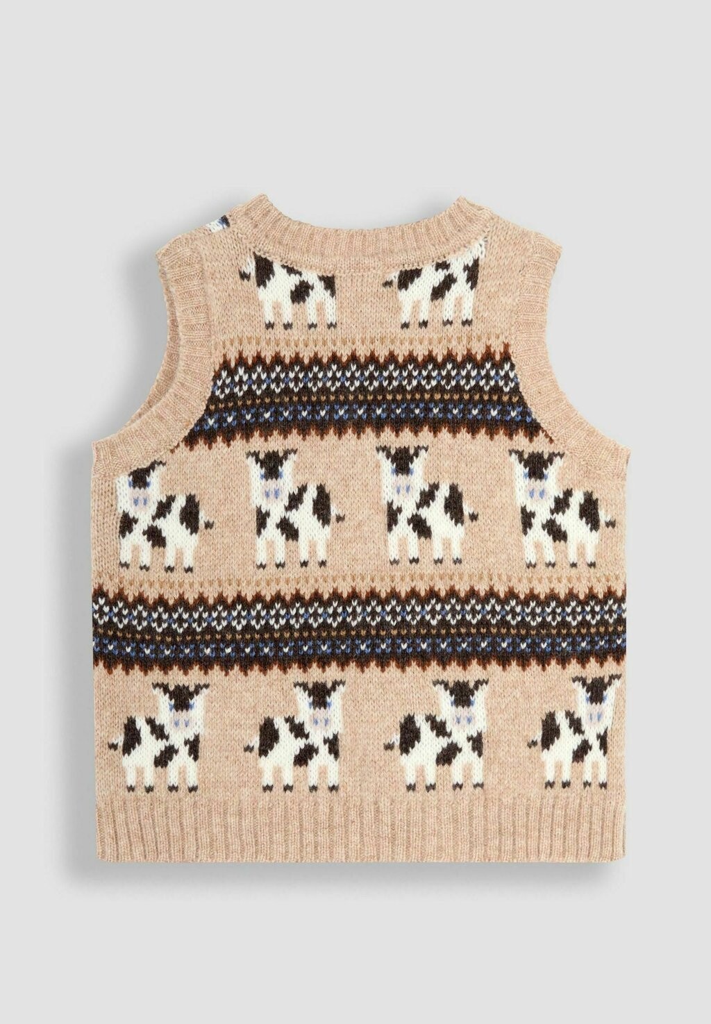 

Джемпер FRIESIAN COW TANK REGULAR FIT JoJo Maman Bébé, бежевый