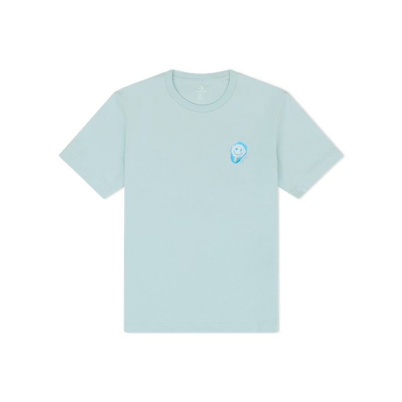 

Converse Футболка женская синяя, Синий, Converse Футболка женская синяя