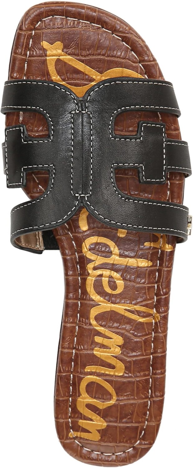 Сандалии на плоской подошве Bay Sam Edelman, цвет Black Vaquero Saddle Leather — фото 2