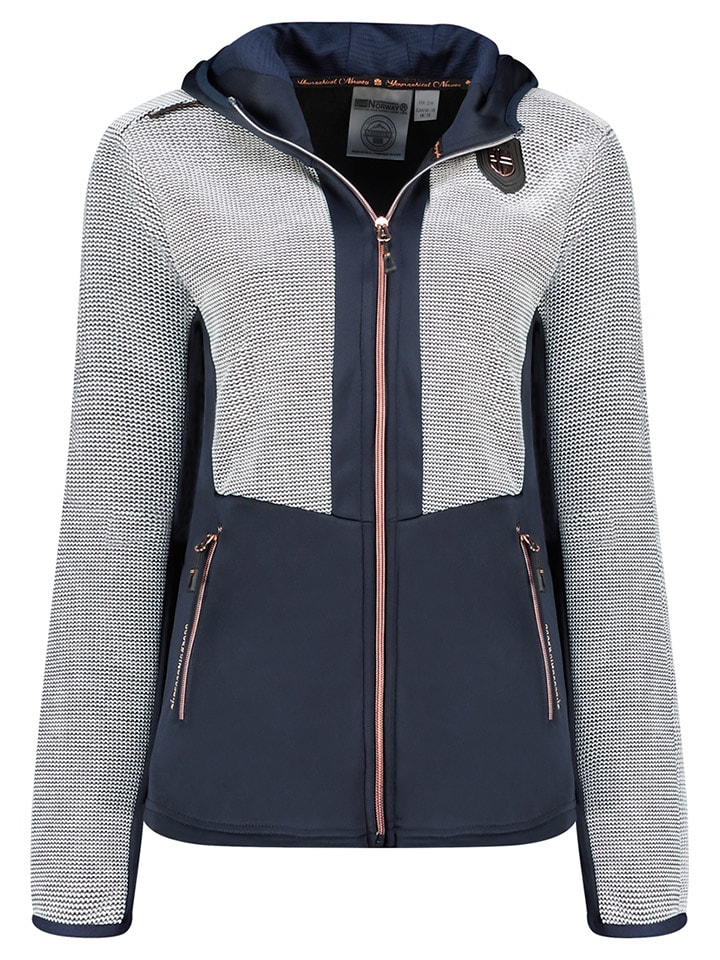 

Флисовая куртка Geographical Norway, цвет dunkelblau/grau