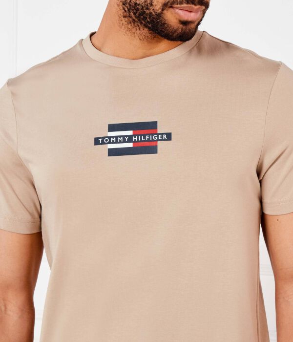 Футболки Regular fit Tommy Hilfiger, желтый — фото 4