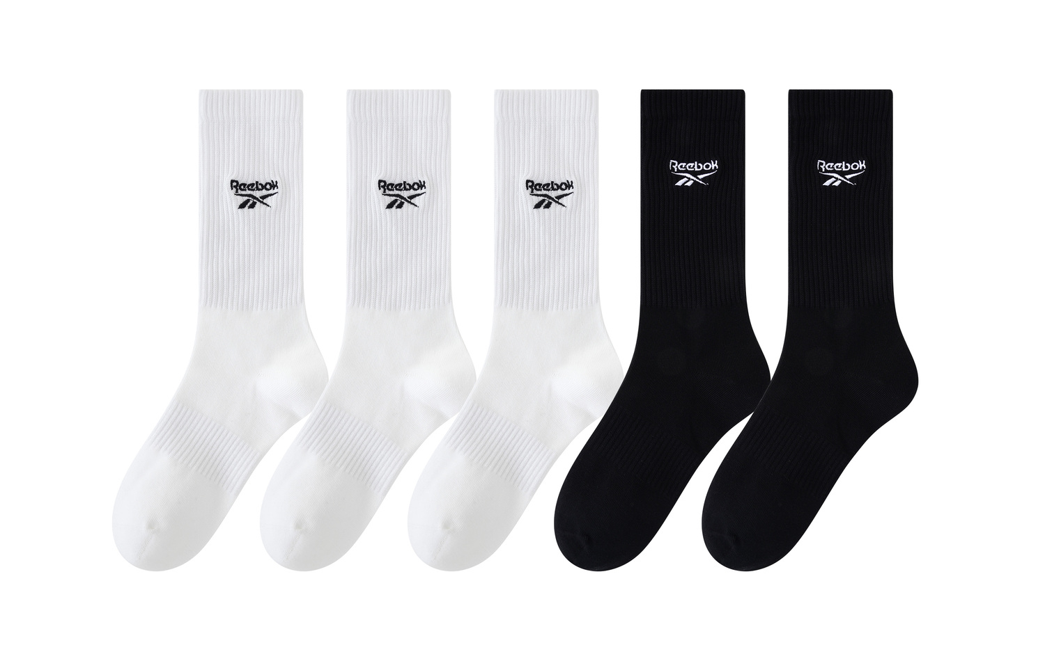 

Унисекс носки Crew 5 штук Reebok, белый