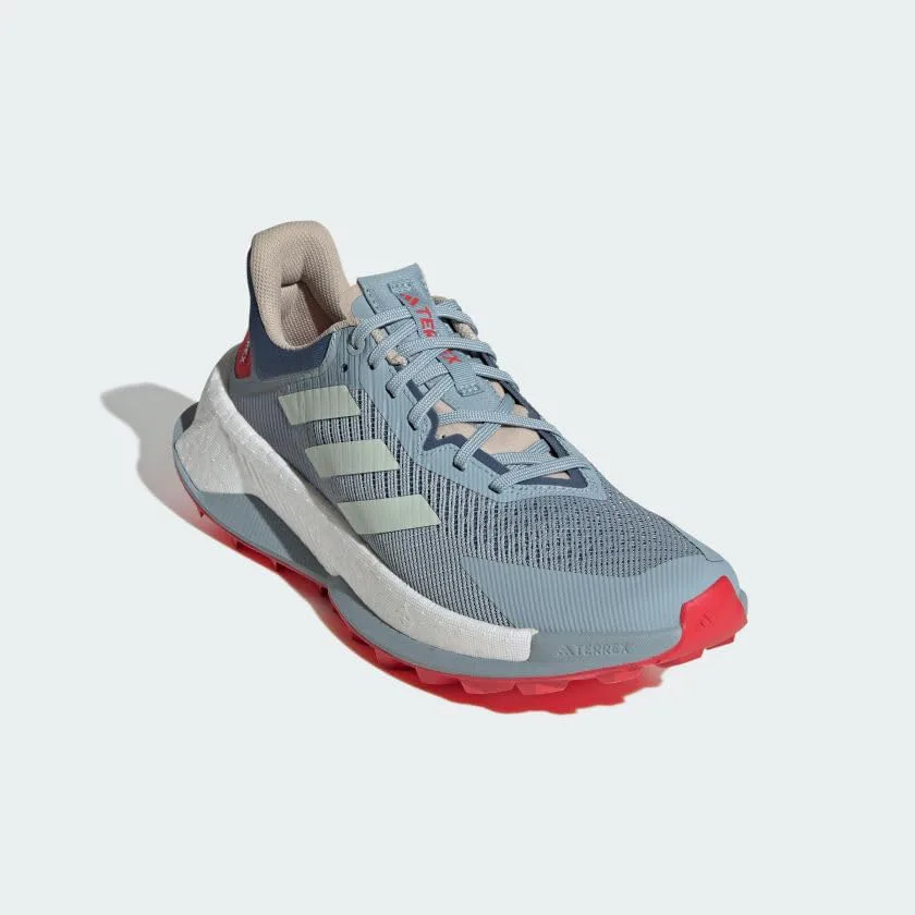 

Мужские кроссовки для трейлраннинга Adidas Terrex Soulstride Ultra, серый/зеленый