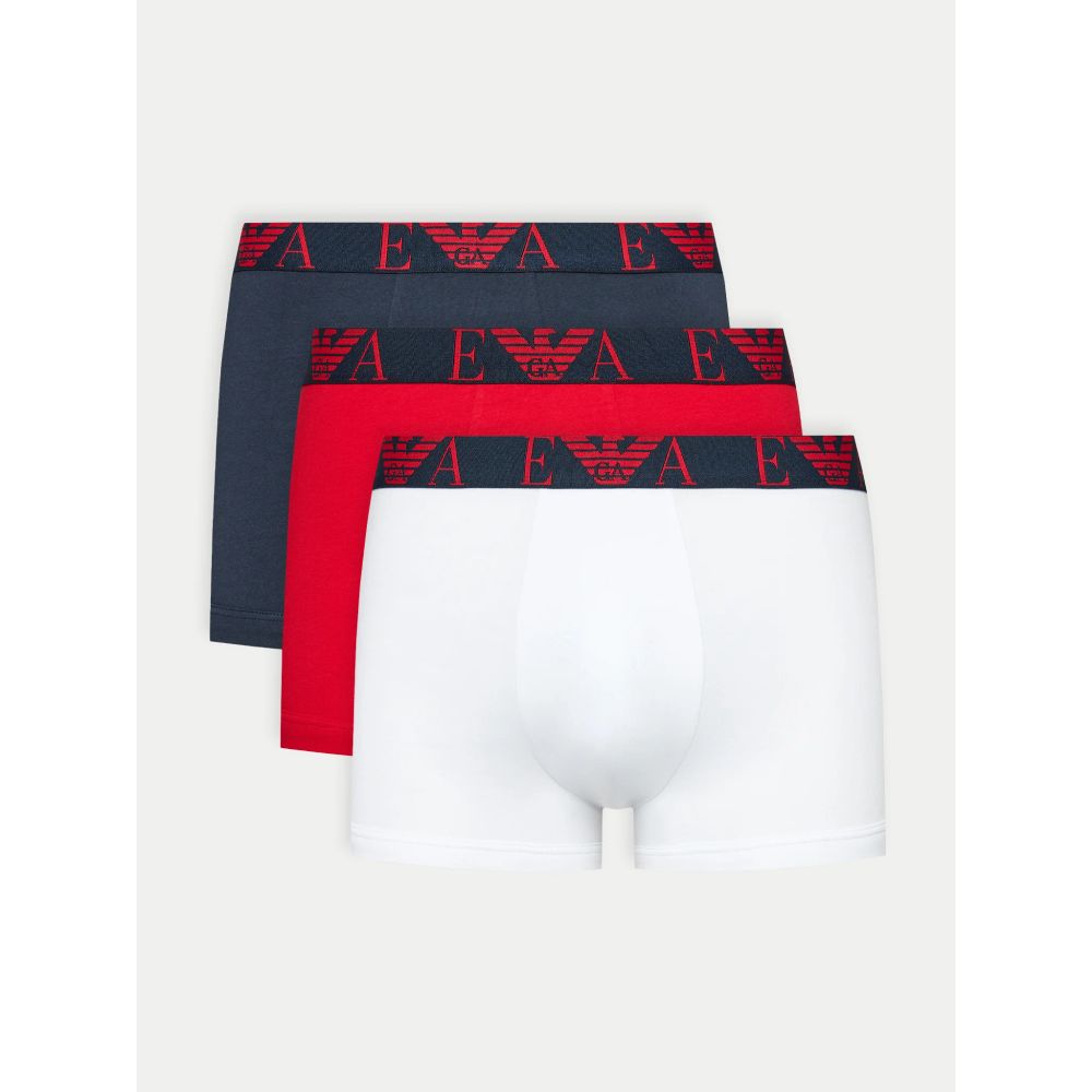 

Красное хлопковое нижнее белье Emporio armani underwear