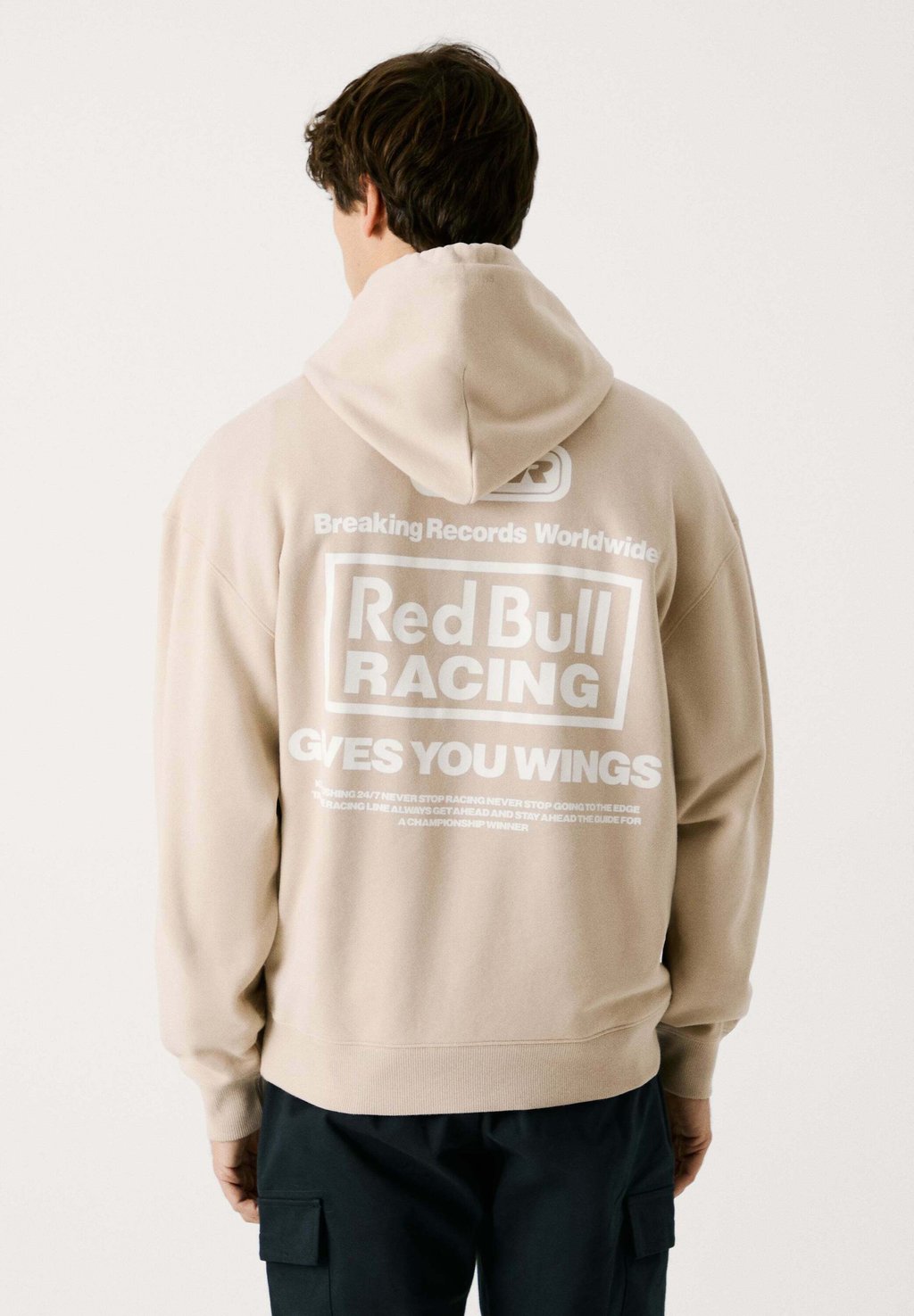 

Толстовка с капюшоном BREAKING RECORDS Red Bull Racing x Pepe Jeans, бежевый