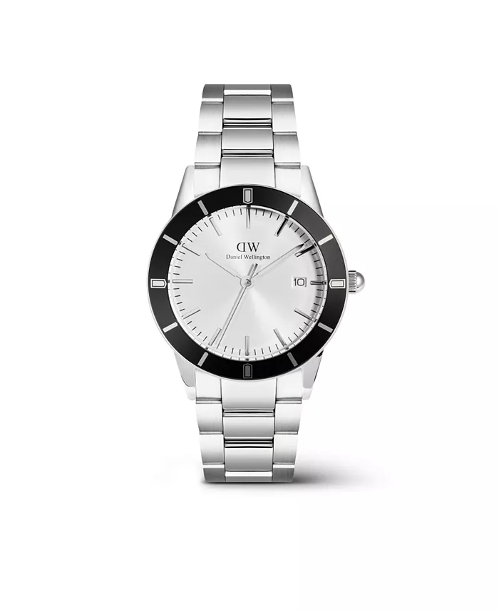 

Мужские аналоговые часы в серебристом тоне из нержавеющей стали, 40 мм Daniel Wellington