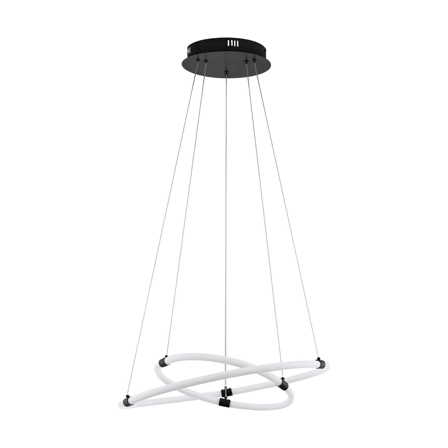 

Светодиодная подвесная лампа Eglo, 60x120 см, черно-белый